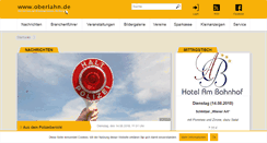 Desktop Screenshot of oberlahn.de
