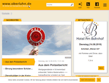 Tablet Screenshot of oberlahn.de